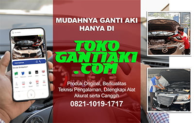 toko ganti aki mobil jakarta tebet bintaro gratis antar pasang